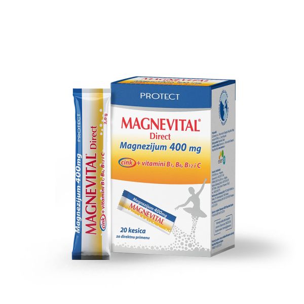 MAGNEVITAL DIRECT, 20 KESICA