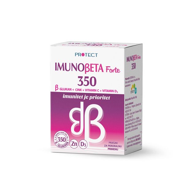 IMUNOBETA FORTE 350 PRAŠAK ZA PERORALNU PRIMENU, 10X4 g