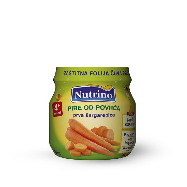 NUTRINO, PIRE OD POVRĆA - PRVA ŠARGAREPICA, 80 g