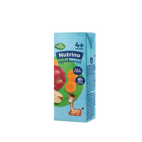 NUTRINO, SOKIĆ JABUKA I ŠARGAREPA, 200ml