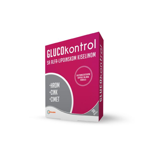 GLUCOKONTROL, 30 KAPSULA