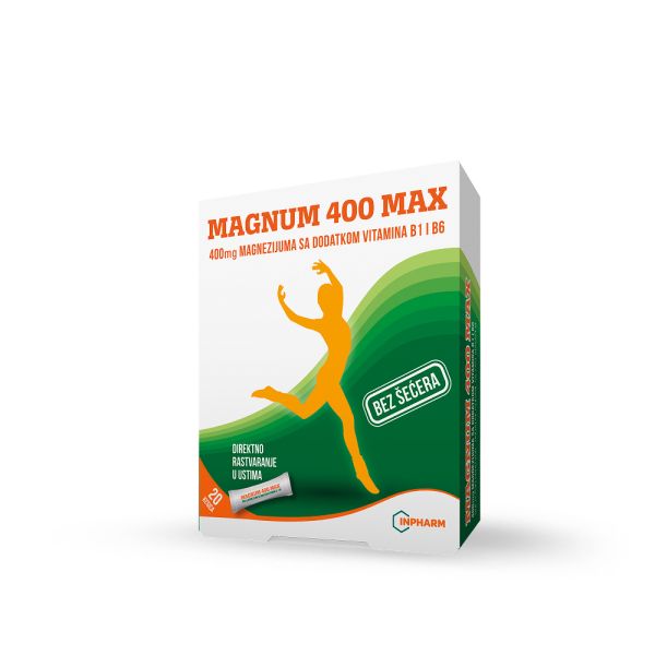 MAGNUM 400 MAX, 20 DIREKT KESICA