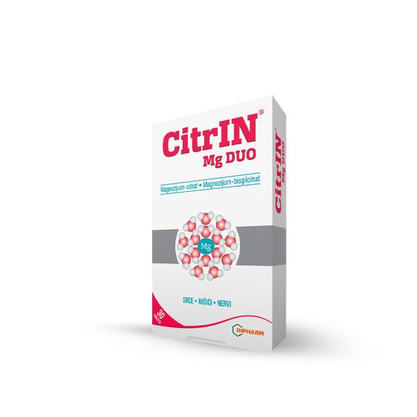 CITRIN Mg DUO, 30 TABLETA