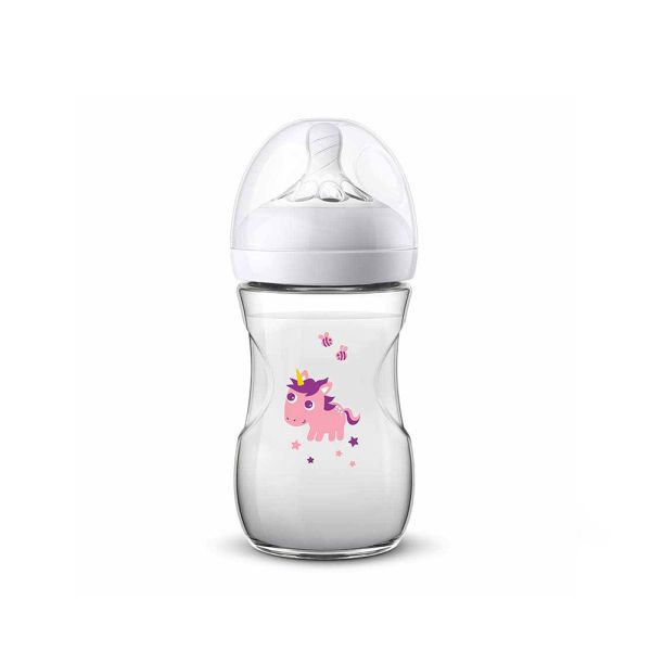 AVENT, FLAŠICA NATURAL, 260 ml UNICORN DESIGN 0081